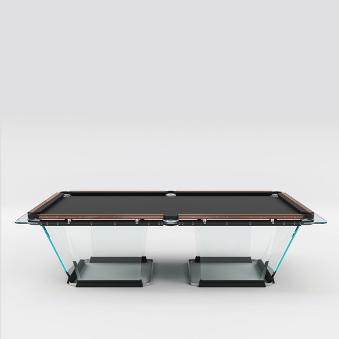 TECKELL T1.3 Billardtisch Luxus-Design aus Glas und Holz