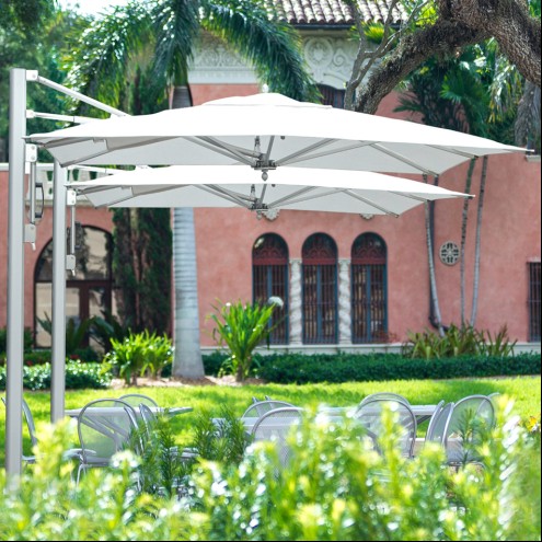 TUUCI Sonnenschirm Bay Master M1 Classic Cantilever 2,45 x 2,45 Meter