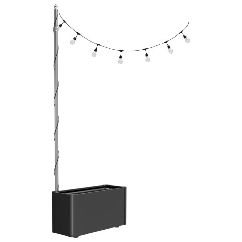 TUUCI Pflanzgefäß MAINLAND Lichtmast - 36x92x46cm
