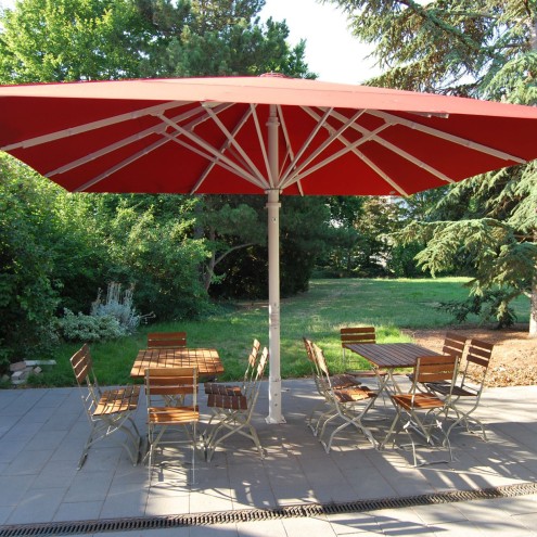 UHLMANN Typ TXS Sonnenschirm quadratisch 4,5 x 4,5 Meter