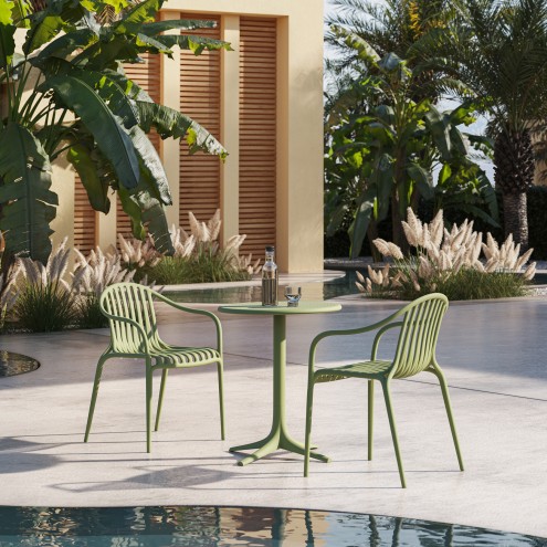 VONDOM Bistrotisch PALM 60x60 cm