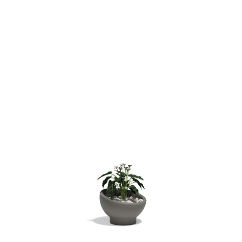 VONDOM Pflanzgefäß LUNA Ø 40x27 cm