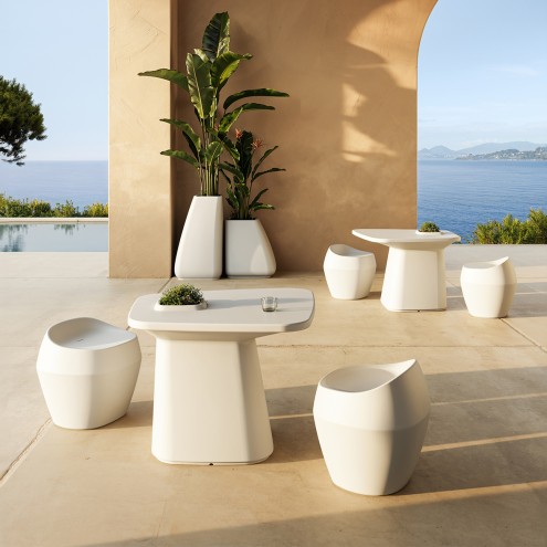 VONDOM Fioriera media illuminata NOMA Maceta