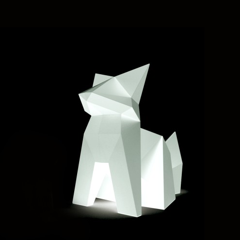 VONDOM Beleuchtetes Designobjekt ORIGAMI KITSUNE