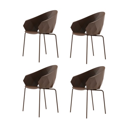 VONDOM VASES комплект из 4 шт. уличный стул