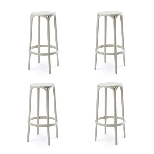 VONDOM Barhocker BROOKLYN - 4er Set