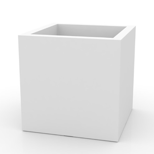 VONDOM Lackiertes Pflanzgefäß CUBO 80