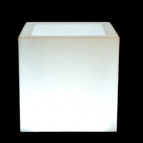 VONDOM Beleuchtetes Pflanzgefäß CUBO