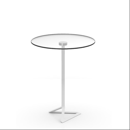 VONDOM Stehtisch DELTA Glas - Ø 50/59/69 x 105cm