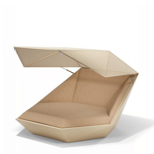 VONDOM Daybed FAZ mit Sonnenblende - 180x180cm