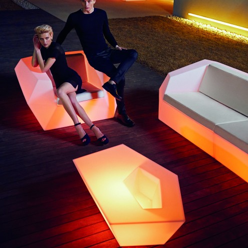 VONDOM Beleuchteter Couchtisch FAZ 110