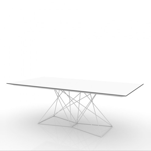 VONDOM Esstisch FAZ Stahl - 200x100x72cm