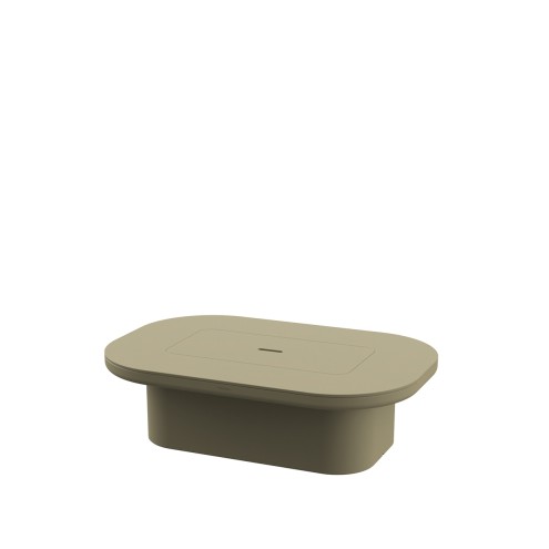 VONDOM Loungetisch mit Stauraum LUNA - 120x80x35cm