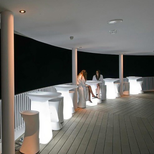 VONDOM Beleuchteter Stehtisch NOMA 76x61cm
