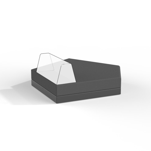 VONDOM Pouf PIXEL - 175x140x26cm