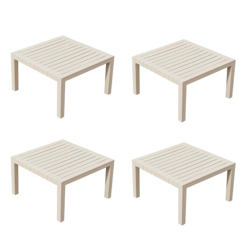 VONDOM Beistelltisch SPRITZ - 59x59x40cm - 4er-Set