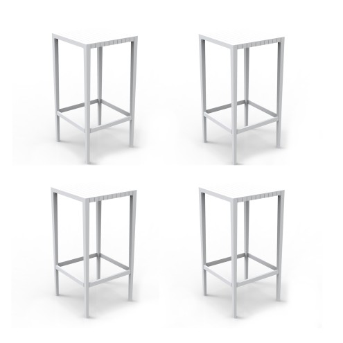 VONDOM Stehtisch SPRITZ - 50x50x100cm - 4er Set