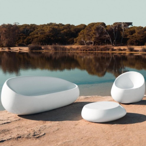 VONDOM Tavolo da salotto STONE - 87x83x25cm