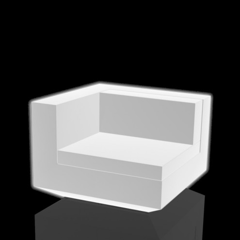 VONDOM Beleuchtetes Sofa-Modul VELA rechts