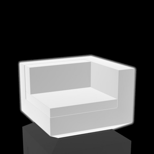 VONDOM Beleuchtetes Sofa-Modul VELA links