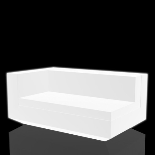 VONDOM Beleuchtetes Sofa-Modul VELA rechts XL