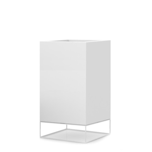 VONDOM Lackiertes Pflanzgefäß VELA CUBO ALTO 100