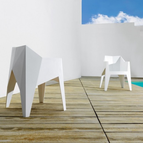 VONDOM Poltrona VOXEL - Set di 4