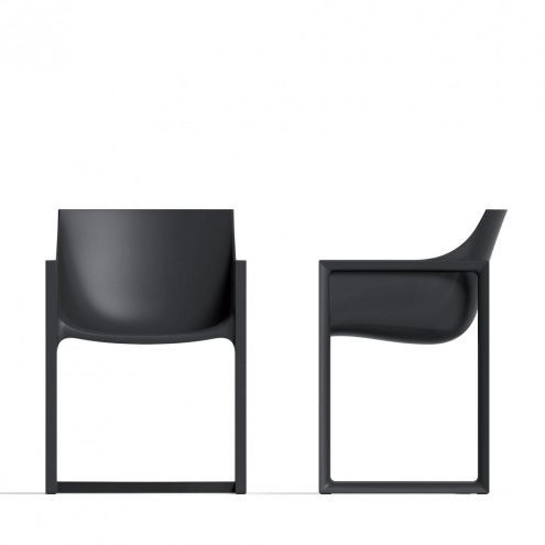 VONDOM Tisch FRAME 300x120x74cm und 10 Stühle WALL STREET