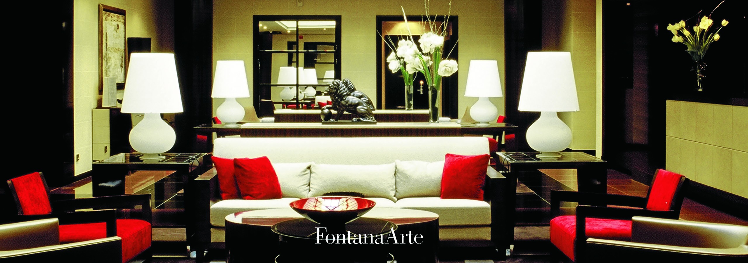 FONTANA ARTE Tavolo Con Ruote